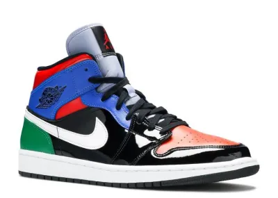 WMNS AIR JORDAN 1 MID SE 'MULTI PATENT' CV5276-001