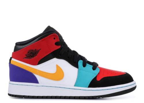 AIR JORDAN 1 MID GS 'MULTI-COLOR' 554725-125