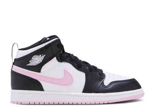 AIR JORDAN 1 MID PS 'WHITE LIGHT ARCTIC PINK' 640737-103