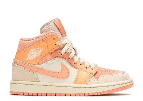 WMNS AIR JORDAN 1 MID 'APRICOT' DH4270-800