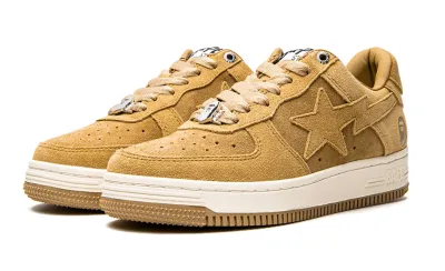 A Bathing Ape Bape Sta Beige Suede 1H70-191-004