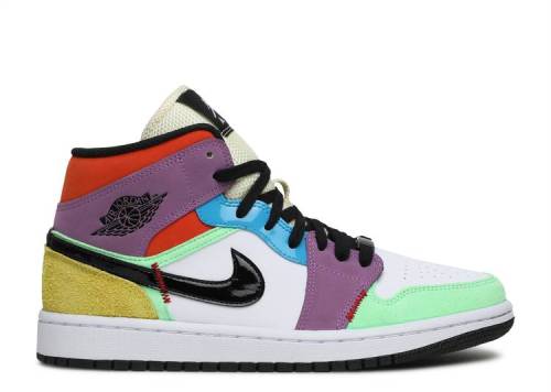 WMNS AIR JORDAN 1 MID SE 'LIGHTBULB' CW1140-100