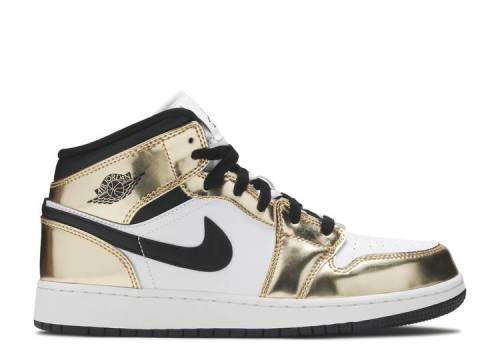 AIR JORDAN 1 MID SE GS 'METALLIC GOLD' DC1420-700