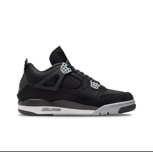 Jordan 4 Retro Black Canvas (GS) DV0553-006