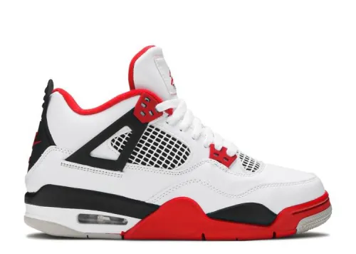 Jordan 4 Retro Fire Red (2020) (GS) 408452-160