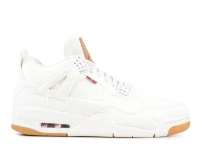 Jordan 4 Retro Levi's White (Levi's Tag) AO2571-100