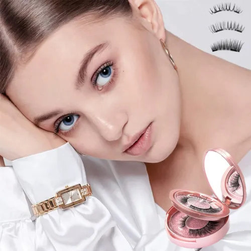 Reusable Adhesive Eyelashes – Long-Lasting, Easy-to-Apply Lashes for Any Occasion