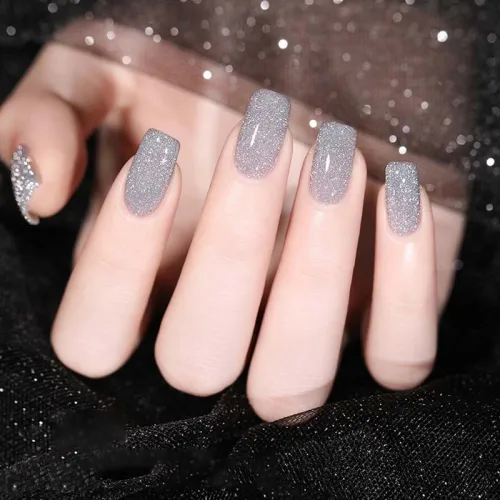 High-Density Glitter Nail Gel Polish – Sparkling & Long-Lasting Nail Color