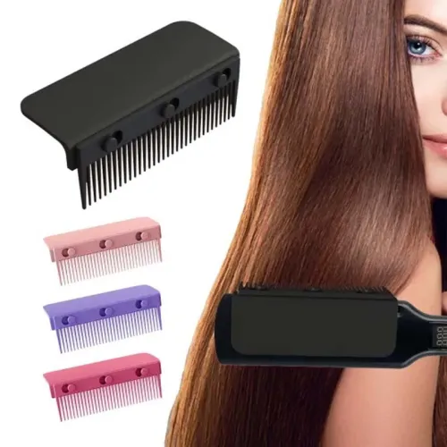 Straightening Brush Attachment Comb – Effortless Hair Smoothing & Straightening