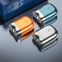 Waterproof Portable USB Men's Shaver – Compact & Rechargeable for On-the-Go Grooming