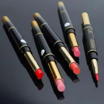 Double-Ended Auto-Rotating Lip Liner – Effortless Precision & Versatile Color