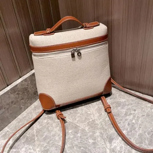 Women Color Patchwork Canvas Backpack Casual Large Capacity Zipper Backpack Leisure Vacation Travel Bag For Ladies 2023 New