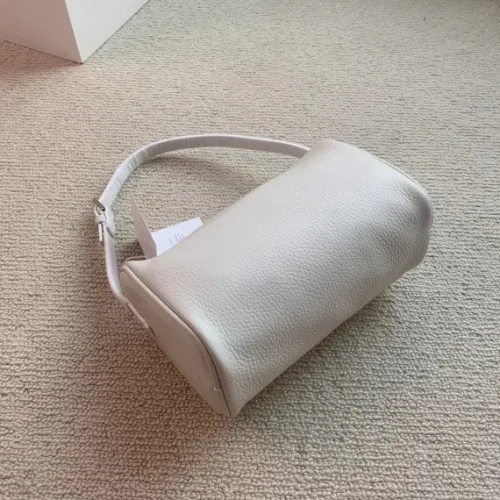 Women Solid Color Genuine Leather Handbag Zipper Simple All-Match Fashion Shoulder Bag For Ladies 2023 Summer New