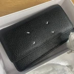 2023 New Women Long Chain Crossbody Bags Solid Color Fashion Simple Wallet Genuine Leather Female Mini Bag