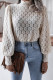 Fashion Casual Solid Mandarin Collar Tops