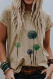 Floral Print Comfy T Shirt