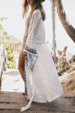 Fashion Bohemian Print Split Joint Swimwears Cover Up