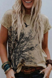 Floral Print Comfy T Shirt