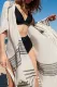 Fashion Vacation Striped Split Joint Swimwears Cover Up