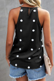 Fashion Street Dot O Neck Tops