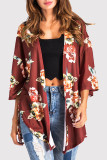 Fashion Casual Print Cardigan Outerwear