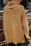 Casual Solid O Neck Mid Waist Tops