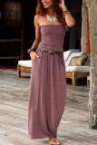 Fashion Street Print Strapless Strapless Dress Dresses