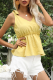 Elegant Solid Bandage Stringy Selvedge V Neck Tops