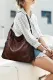 Casual Solid Patchwork Bags