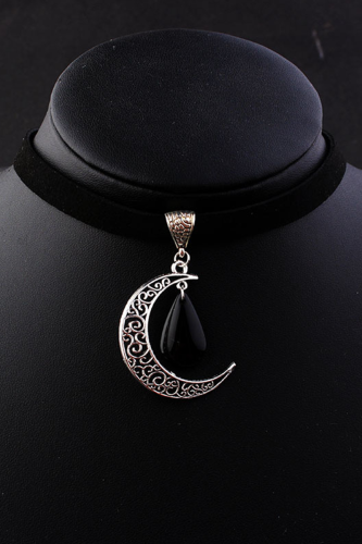 Street Patchwork Metal Accessories Decoration Collar