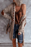Fashion Street Solid Patchwork Hooded Collar Tops