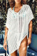 Fashion Vacation Solid Hollowed Out Swimwears Cover Up