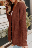 Casual Solid Buttons Solid Color V Neck Tops