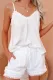 Fashion Living Solid Split Joint V Neck Tops