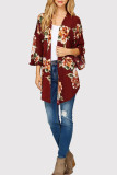 Fashion Casual Print Cardigan Outerwear