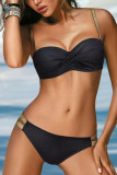 Sexy Solid Backless Swimwears