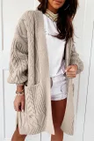 Fashion Casual Print Patchwork Pocket V Neck Tops