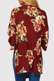 Fashion Casual Print Cardigan Outerwear