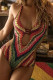 Fashion Vacation Print Split Joint Swimwears