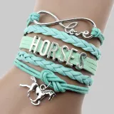 Fashion Daily Letter Split Joint Bracelets