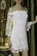 Fashion Sexy Solid Patchwork Backless Zipper Off the Shoulder One Step Skirt Dresses