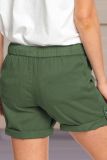Casual Solid Split Joint Pocket Straight Solid Color Bottoms