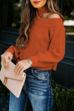 Fashion Street Solid Patchwork O Neck Tops