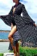 Sexy Vacation Polka Dot Patchwork Swimwears Cover Up