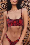 Fashion Sexy Print Swimwears