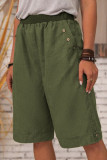 Fashion Casual Solid Split Joint Straight High Waist Bottoms