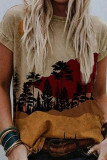 Floral Print Comfy T Shirt