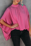 Casual Print Printing O Neck Tops