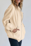 Casual Sportswear Solid Pocket Hooded Collar Outerwear(13 Colors)