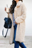 Casual Solid Patchwork Turndown Collar Outerwear(6 Colors)
